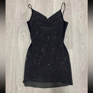 rhinestone dress